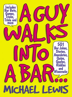 cover image of A Guy Walks Into a Bar...